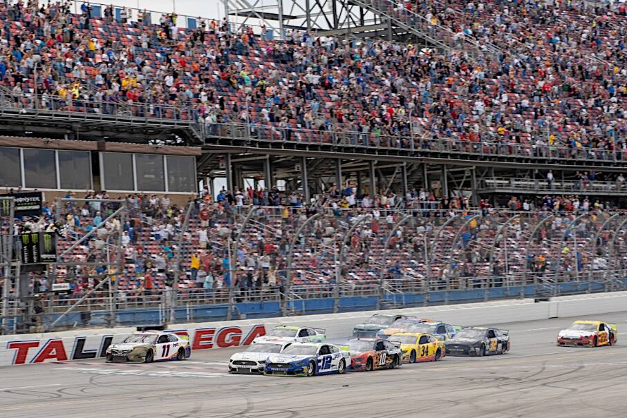 He beat Roush Fenway's Ryan Newman in a photo finish, punching his ticket to playoffs Round of 8. He beat Roush Fenway's Ryan Newman in a photo finish, punching his ticket to playoffs Round of 8.
